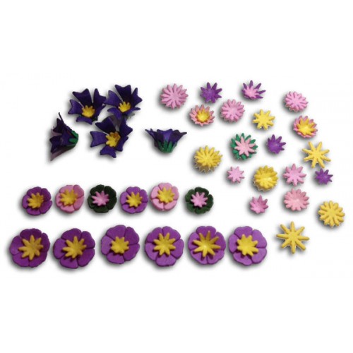 Универсална щанца за изрязване Комплект за цветя  - Cheery Lynn Designs Dies - Tiny Flower Kit (Set of 3)
